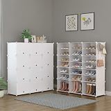 HOMIDEC 3x7 Tier Shoe Storage Cabinet 42 Pair Dustproof Organizer view 9