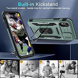 DEERLAMN Case for iPhone XR with Slide Camera
