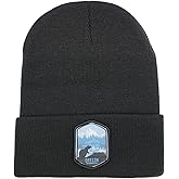 Oregon Beanie with Beaver and Mt. Hood Woven Patch