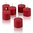 Hunter Green Votive Candles - 12 Pack With Cotton Wicks | Long Burning Hand-Poured Candles