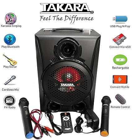 karaoke speaker with recording