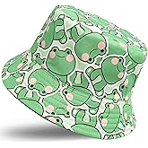 XYIYI Cute Frog Hat Funny Bucket Hat Beach Sun Hat Fisherman Cap for Women Teen Girls
