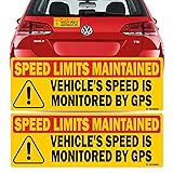 TOTOMO Red 2pk Vehicle Speed is Monitored by GPS
