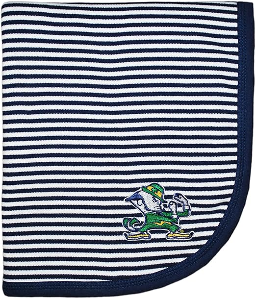 notre dame baby blanket