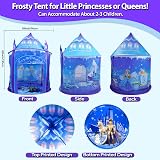 WillingHeart Princess Ice Castle Play Tent Girls Kids Pop Up Indoor Outdoor view 2