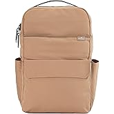 RED ROVR Roo Lightweight 1 LB Diaper Bag Backpack | 11 organizational pockets| Durable & Water-Resistant (Toffee)