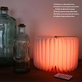 BONNYCO Led Book Light Wooden Folding Lamp with Remote 16 Colors Timer view 6