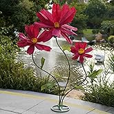 ZEYEXE Giant Daisy Paper Flowers for Decoration,Large Artificial Daisy Flowers,Standing Floor Flowers Decor for Parties,Weddings,Baby Showers,Photo Booths,Events,Home Display,Handmade Floral Props