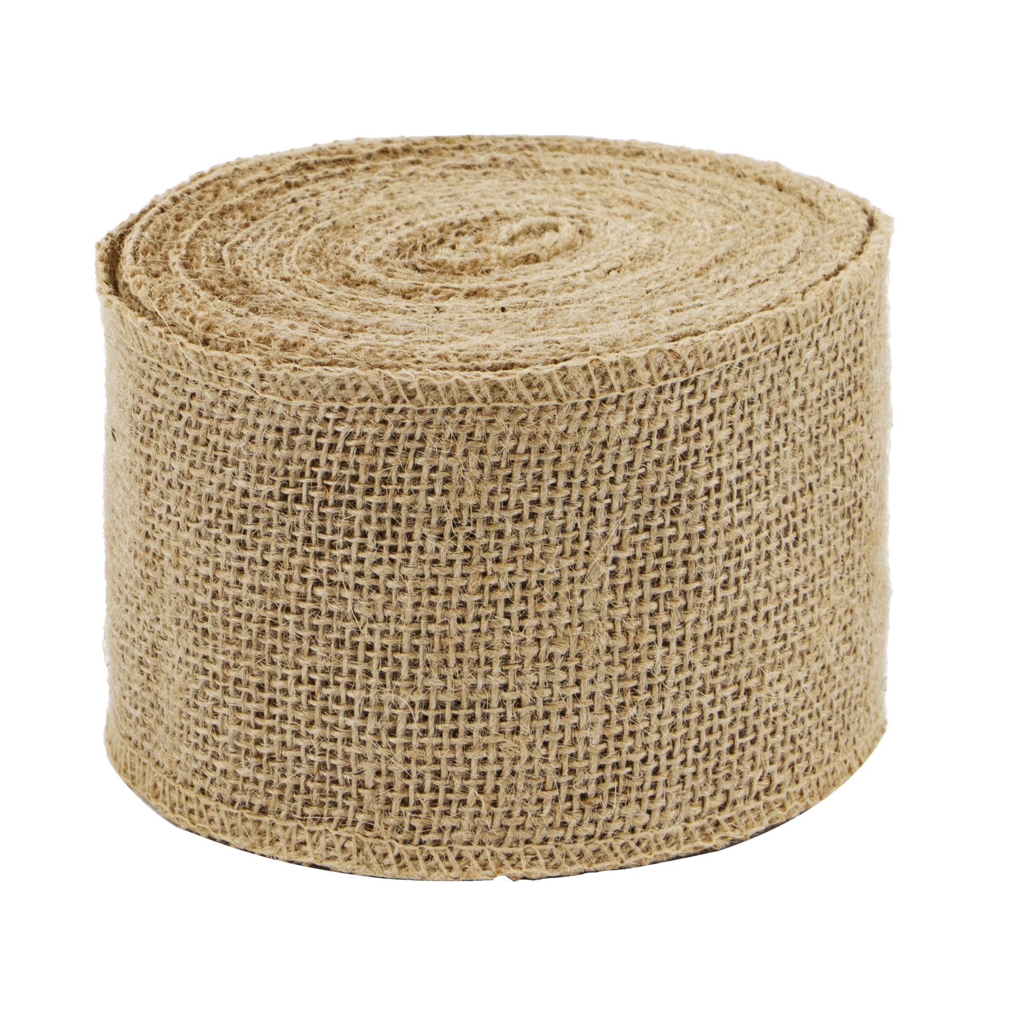 Time to Sparkle 8cm*10m Jute Craft Ribbon Burlap Rustic Hessian Ribbons for Crafts Gift Wrapping Hessian Fabric Burlap Ribbon Gift Wrapping Christmas Tree Wedding Decoration Event Party