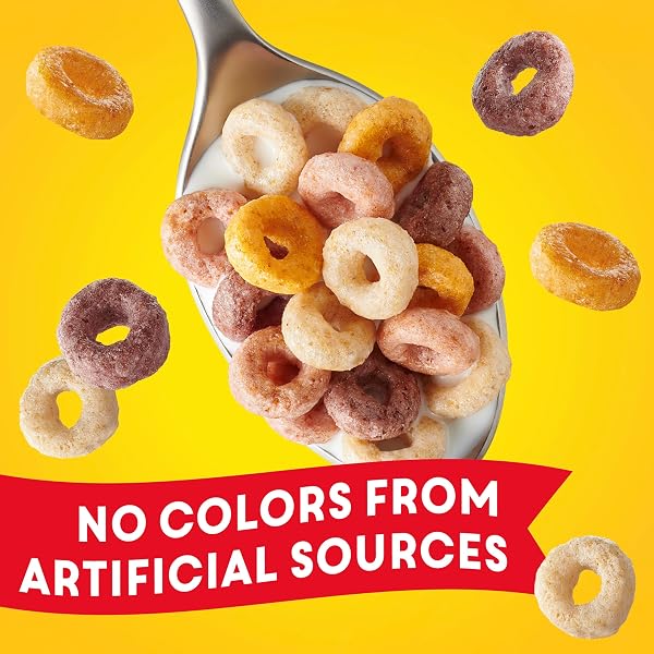 FRUITY CHEERIOS, HEART HEALTHY CEREAL WITH WHOLE GRAIN OATS, GLUTEN FREE, 10.6 OZ