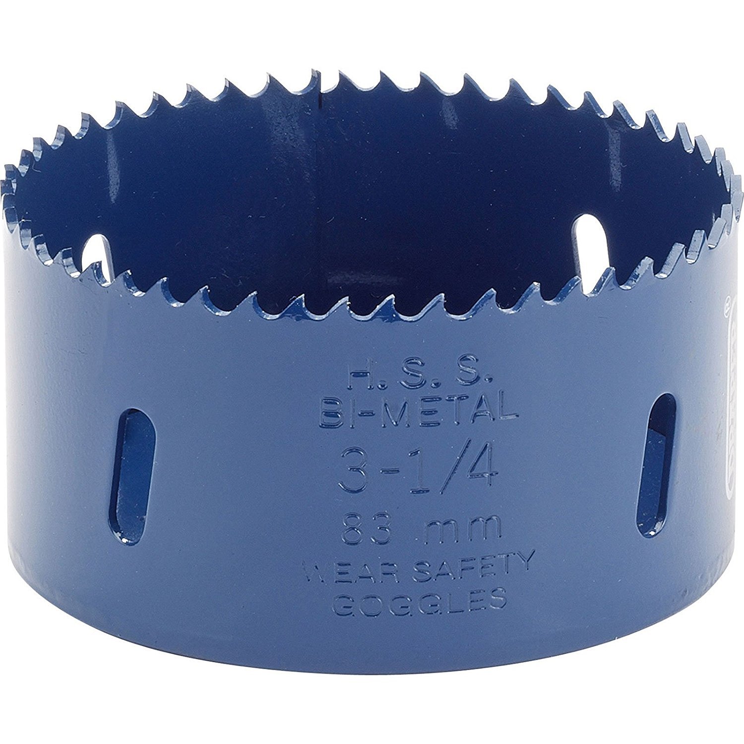 Draper 34768 Expert HSS Bi-Metal Hole Saw Blade, 83mm, Blue