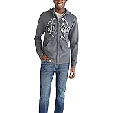 AEROPOSTALE mens Aero Logo Full Zip Hoodie- Circle