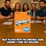 CONFIDENT? Expansion Pack New Trivia Questions Booster Pack #1 for Families view 5