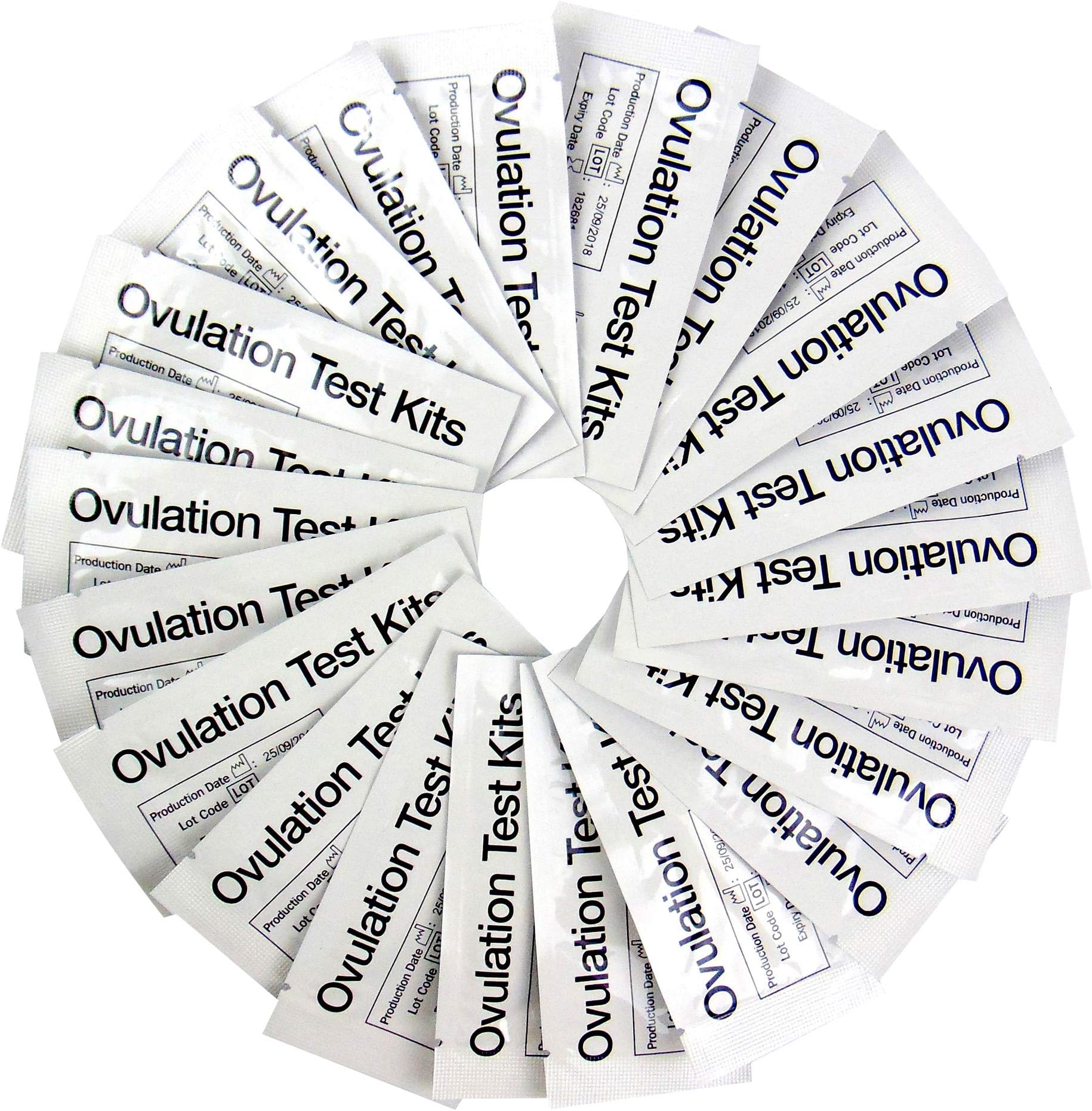100 x Ovulation Test by Clear Response | Over 99% Accurate 20mlU Ovulation Strips | Free Fertility Chart and Ebook