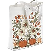 BPVBPV Halloween Tote Bag, Halloween Gifts for Women, Canvas Tote Shopping Reusable Grocery Gift Bags