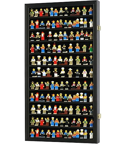 Amazon.com: DisplayMore Large 126 Minifigures Miniature Display