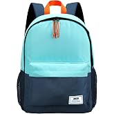 MIER Insulated Backpack Cooler Small Lunch Bookbag for Women Men | 15L Capacity; Front Zipper Pocket; Side Mesh Pockets; Leak-proof Lining; Cute for Work, Picnics, Camping, Day Trips