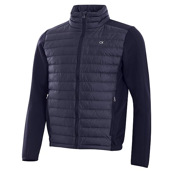 calvin klein golf padded jacket
