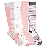 MUK LUKS Women's 4 Pack Compression Sock