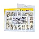 FIGROL Metal Brain Teaser IQ toys Puzzle,IQ Test Mind Game Toys-for Kids and Adults Include 8 Iron Metal Puzzle