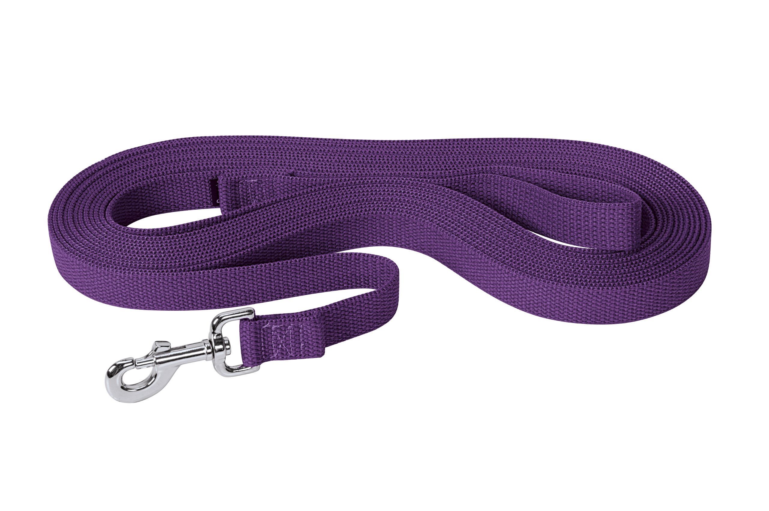Weaver Leather Flat Cotton Lunge Line Purple,1 x 30'