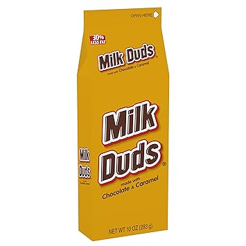 Amazon Com Milk Duds Chocolate And Caramel Candy 10 Ounce Prime Pantry
