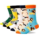 SIMIWALI Funny Novelty Socks for Men Women Fun Crazy Gift Colorful Funky Cool Graphic Silly Dress Socks Fancy Comfy Casual
