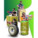 Skywin Obstacles for Nerf - 4 Pieces Easy Set Up Inflatables for Nerf Gun Party and Laser Tag Game - Nerf Battle Obstacles Gr