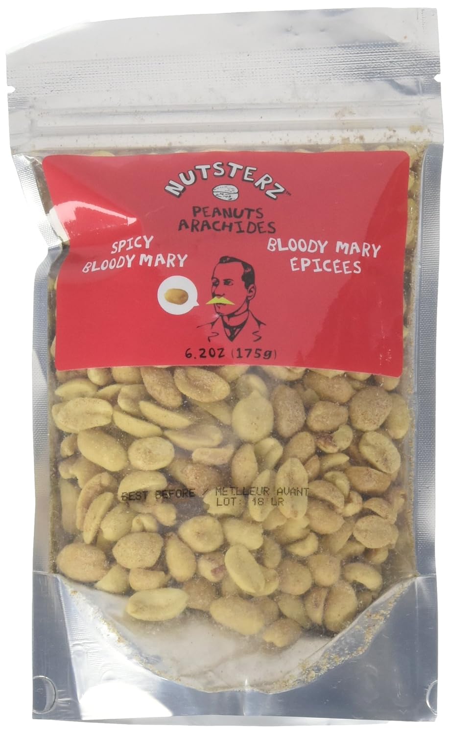 Spicy Peanuts from Nutsterz, Bloody Mary Peanuts with Real