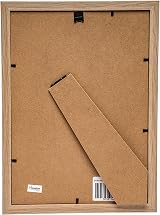Hampton Frames A4 Photo Frame 21x30cm Natural Wood Effect with Acrylic Front view 4