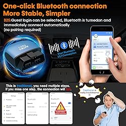 AMTIFO Bluetooth OBD2 Scanner Wireless