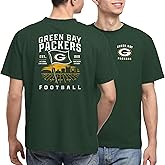 Junk Food NFL - Field Flag - Unisex Adult Short Sleeve Fan Tee