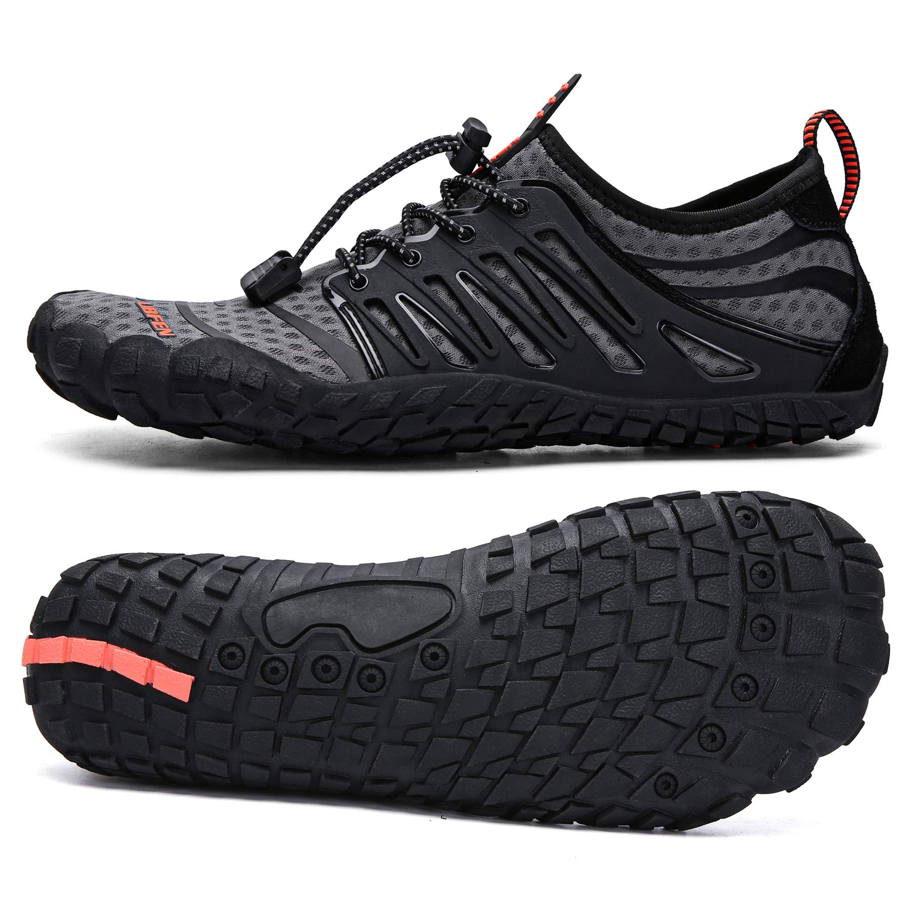UBFEN Water Shoes Aqua Swim Shoes Mens Womens Beach Sports Quick Dry ...