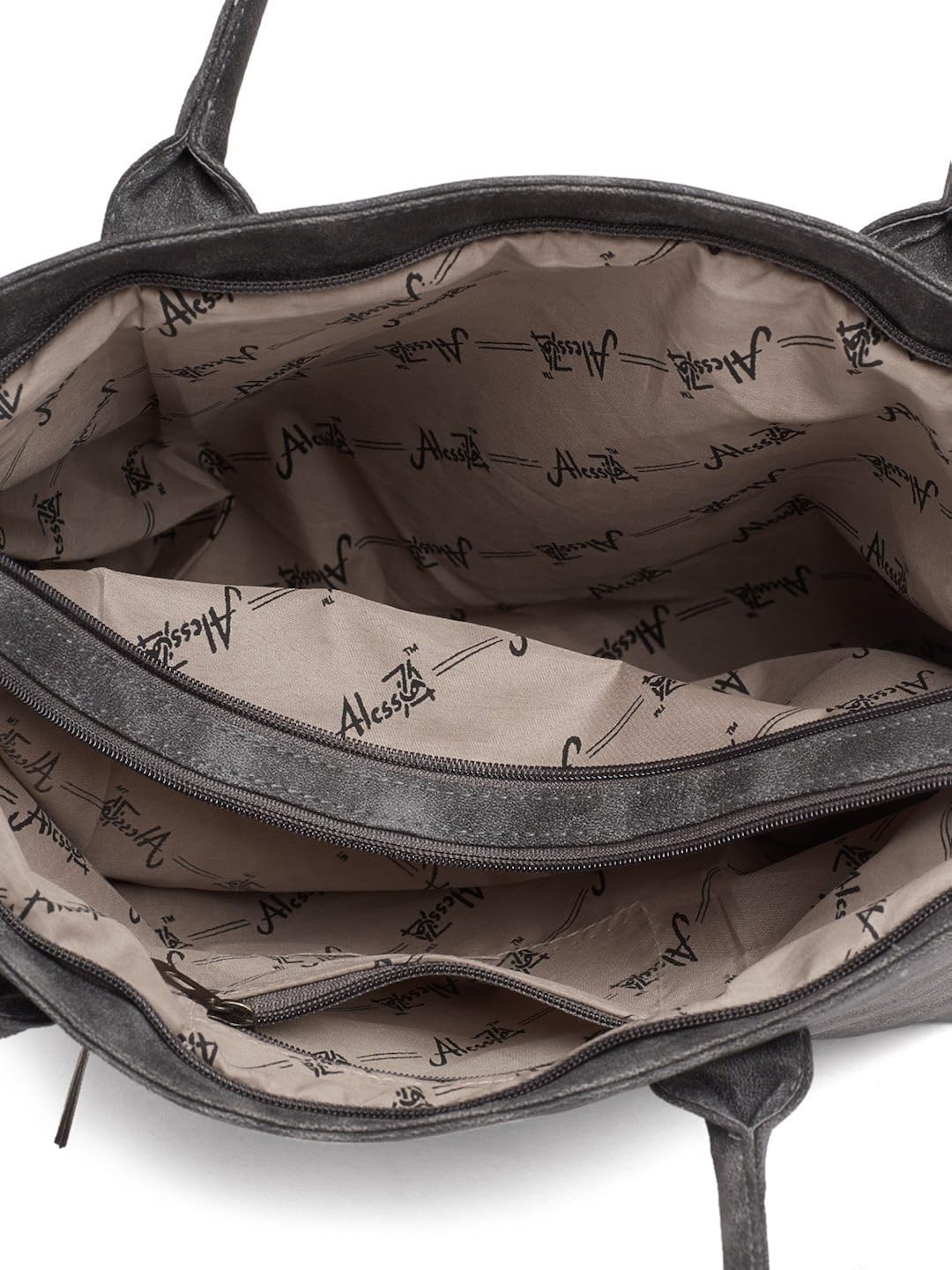 alessia74 women's tote bag (dark grey)(su010d)