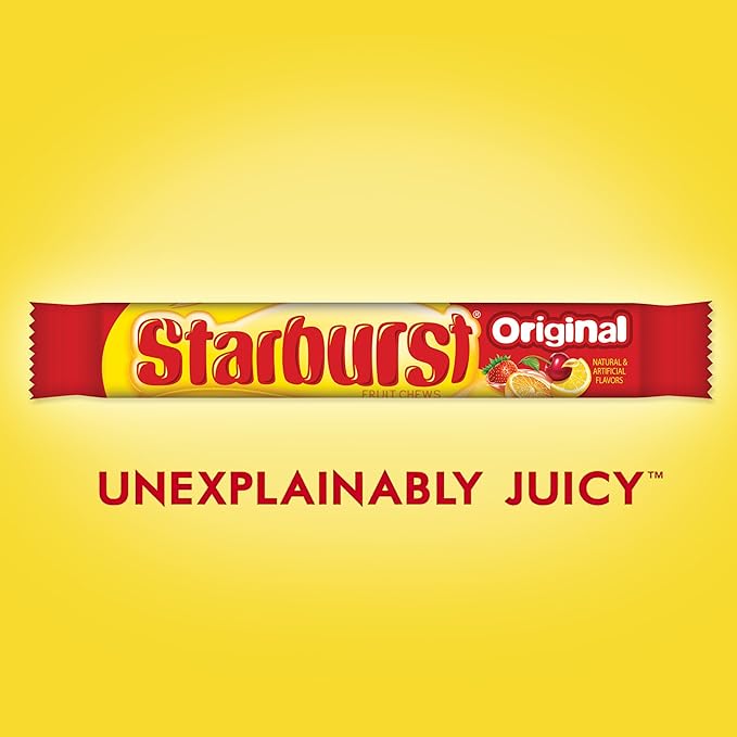 Amazon Com Starburst Original Fruit Chews Candy Bag 14 Ounce