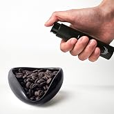 KNODOS Coffee Bean Dosing Cup and RDT Sprayer Set Ceramic | Dosing Vessel Single Dose Measuring Tray Kit, Gift For Coffee Lovers, Espresso Bar Accessories