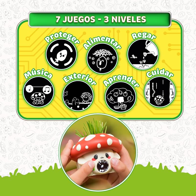 FungiPot Maceta Inteligente Mascota Digital Interactiva — foto 4 de 7