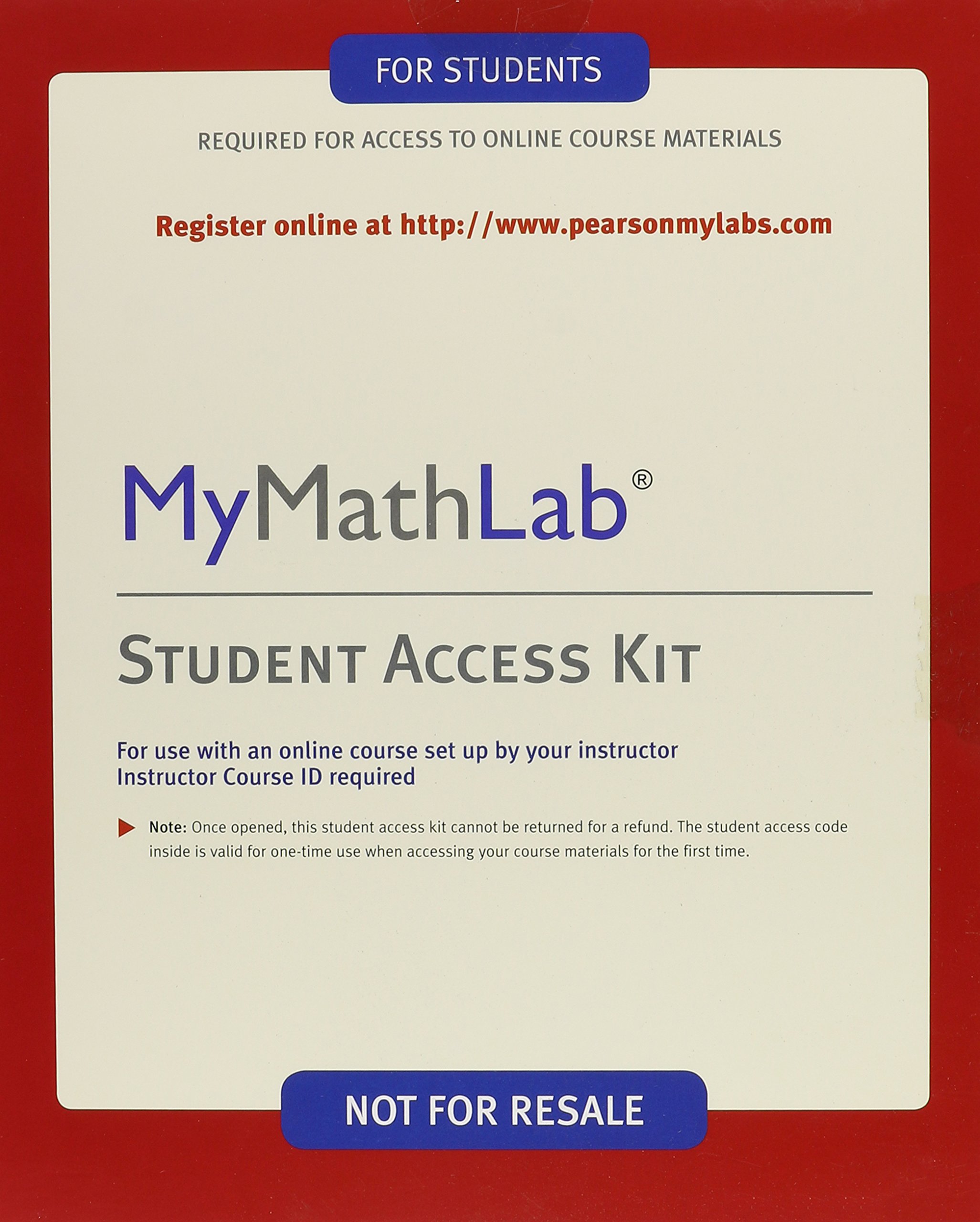 Introductory Mathematical Analysis for Business, Economics, and the Life  and Social Sciences, Books a la Carte Edition with Mylab Math: Ernest F  Haeussler, ...