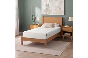 Zinus Memory Foam 8 Inch Green Tea Mattress, Twin | Pressure-Relieving Comfort & Full-Body Support, Naturally Fresh, CertiPUR