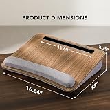 HUANUO Laptop Trays Portable Lap Desk with Pillow Cushion 15.6 inch view 3