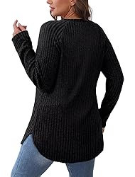 Saloogoe Womens Tops Dressy Casual Long Sleeve