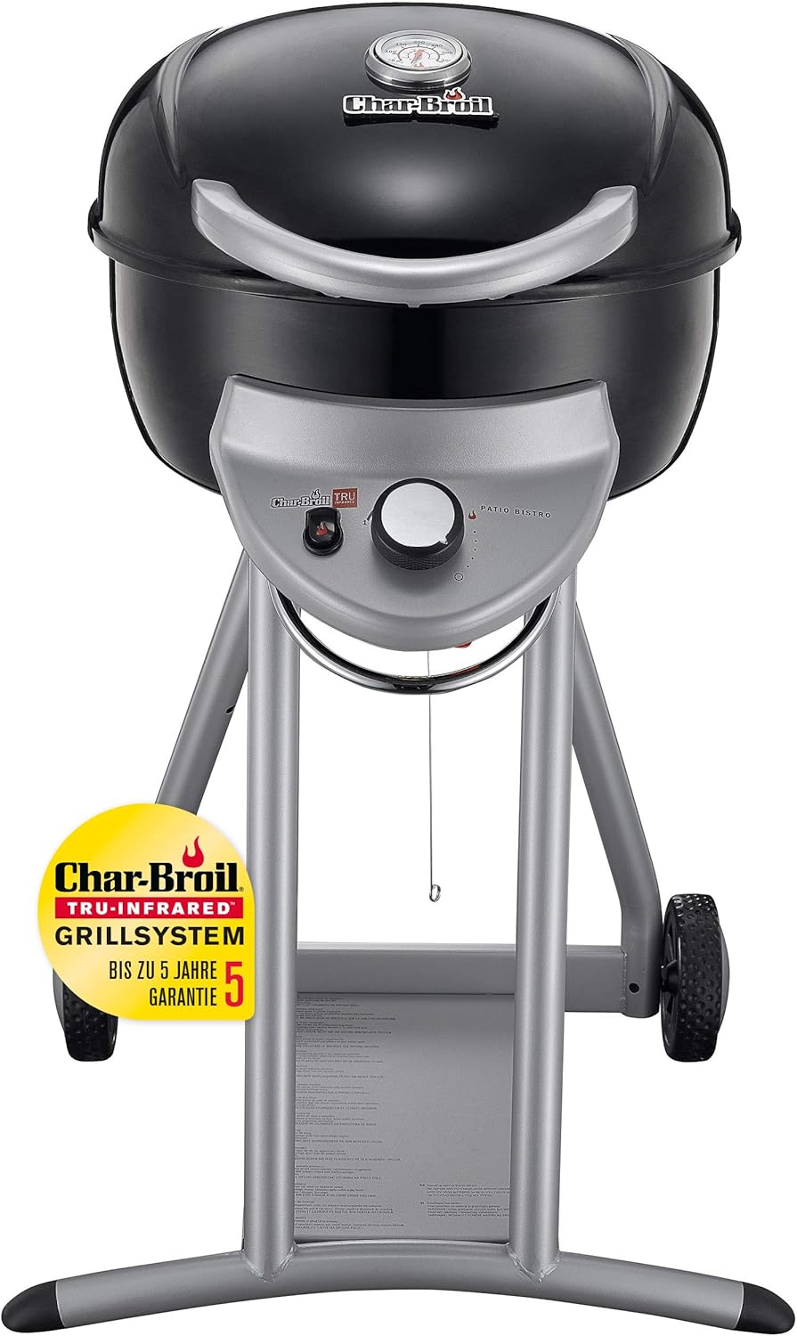 Char-Broil Patio Bistro 240 Gasgrill, Schwarz.