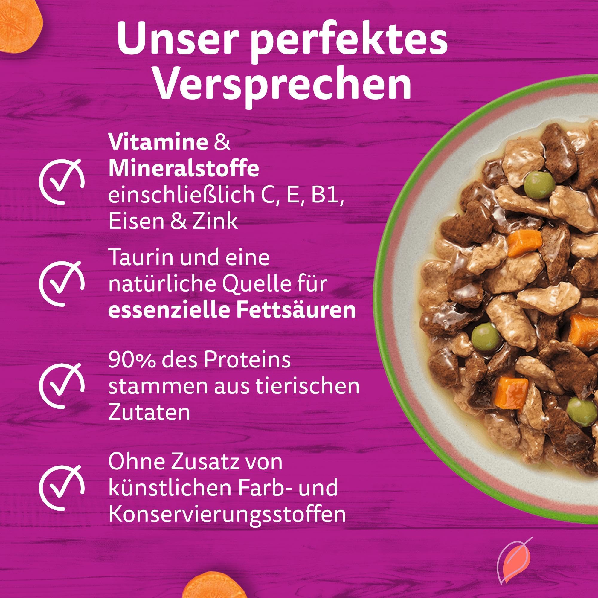 WHISKAS TASTY MIX Nassfutter in Sauce für Katzen 40 x 85g Chef’s Choice 4
