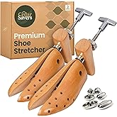 CedarSavers Professional Shoe Stretcher 2-Way Wooden Stretcher for Men & Women, Shoe Expander, Length & Width Shoe Widener