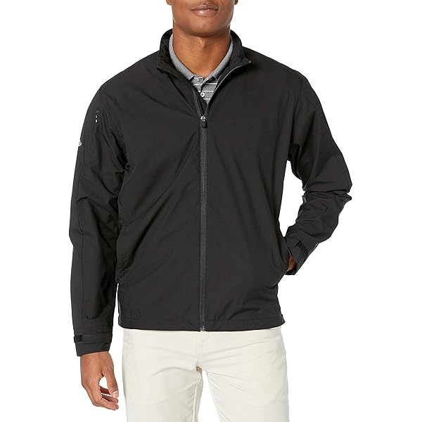 Callaway Rainsport ジャケット M 黒 Callaway Men's Swing Tech Stormguard Waterproof Golf Jacket