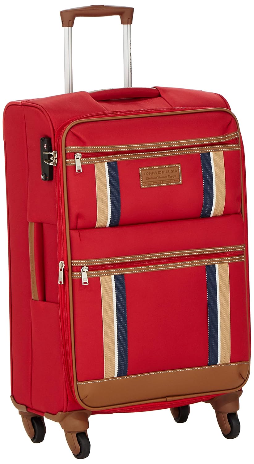 Buy Tommy Hilfiger Polyester 67 cms Softsided Cabin Luggage (TH