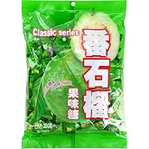 Hongyuan Guava Hard Candy, Asian Fruit Hard Candy, Sweet &amp; Tangy Tropical Flavor, Individually Wrapped for Sharing &amp; Snacking (12.3 Ounce (Pack of 1))