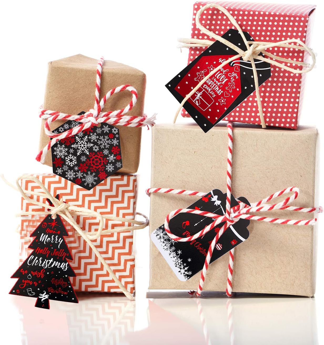 foil xmas bags