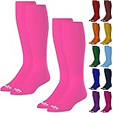 Rawlings | 2 Pair | Athletic Socks | Baseball/Softball | Multiple Sizes/Colors