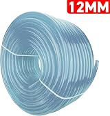 Cost Wise Clear PVC Pipe Hose 2m 12mm ID 15mm OD Transparent Water Air Oil Gas view 3